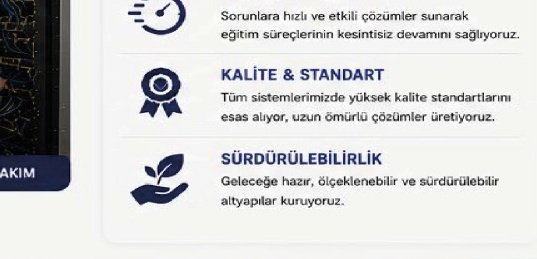Eğitim kurumu IT bakım ve teknik destek hizmetleri